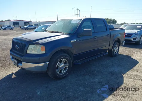 2005 Ford F-150 Lariat/Xlt from USA, damaged, VIN 1FTPW12575KE66810